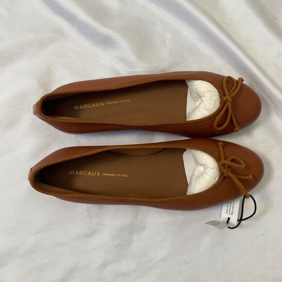 Margaux Brown Ballet Flats - Picture 5 of 8